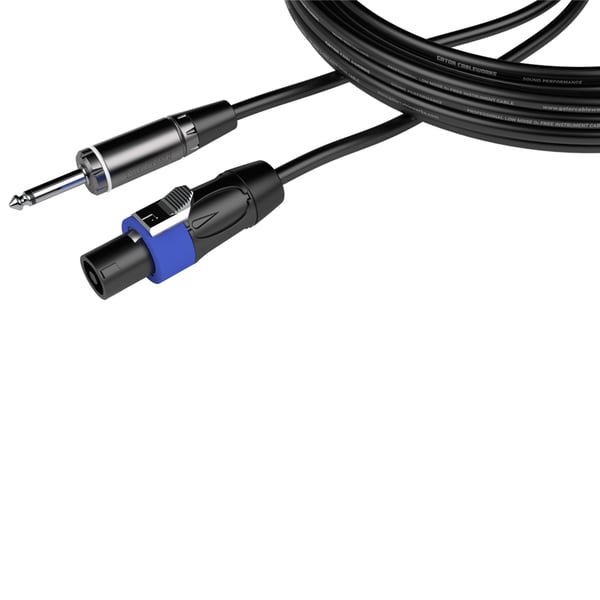Gator Cableworks GCWC-SPK-50-1TL Cavo speaker jack TS dritto/speakon 15 m Serie Composer