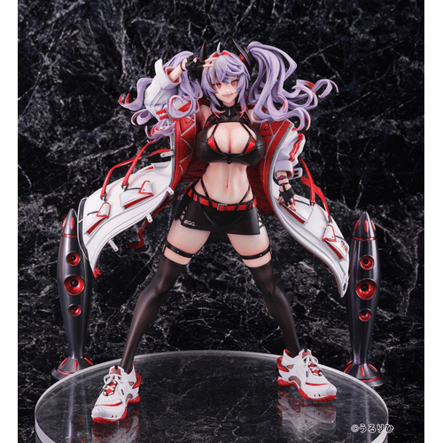 Erotic Gears PVC Statue 1/6 Girl Rouge Illustration by Ulrich 30 cm