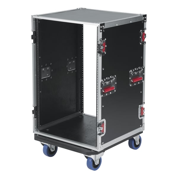 Gator Cases G-TOUR 16U CAST Flight Case ATA da 16U Rack con rotelle