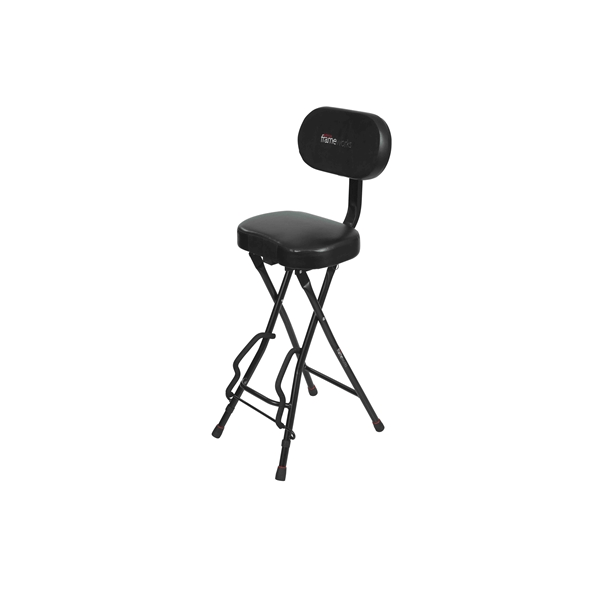 Gator Frameworks GFW-GTR-SEAT Sgabello con stand per chitarra<br>