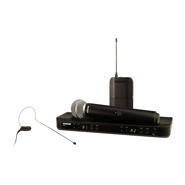 Shure BLX1288E-MX53 Sistema wireless SM58, MX153. (M17)