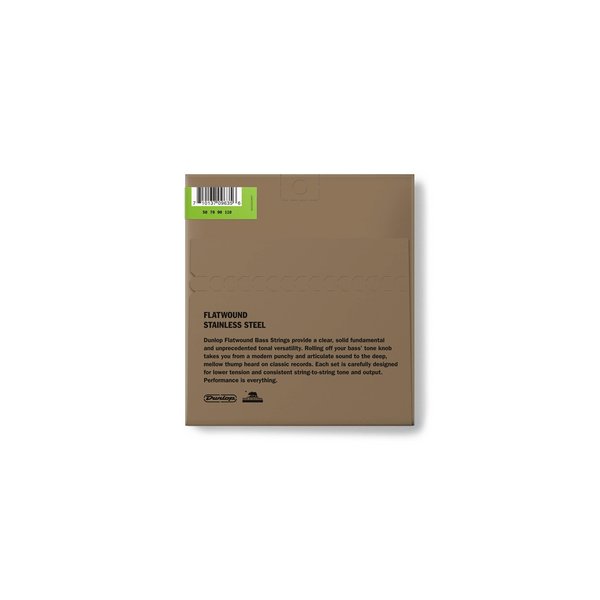 Dunlop DBFS50110 Flatwound Scala Lunga 50-110 4/Set