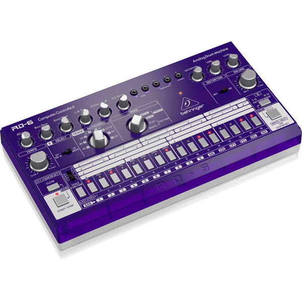 BEHRINGER RD-6 GP RHYTHM DESIGNER PURPLE DRUM MACHINE VIOLA