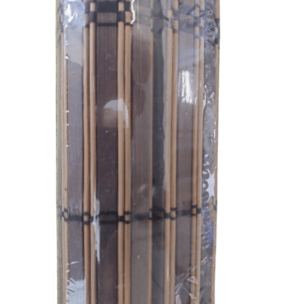 TAPPARELLA IN LISTELLI DI BAMBU' cm 100 x 160 - marrone scuro. Modello cm 100 x 160 - marrone scuro