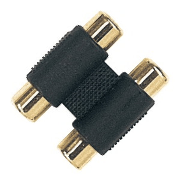 PROEL STAGE Adattatore in ABS: n. 2 prese RCA -&gt; n. 2 prese RCA