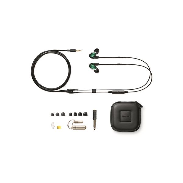 Shure SE846 2 Gen Verde Giada con cavo mic e controller