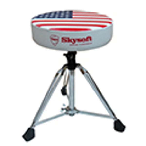 PEACE Sgabello per batteria con seduta Skysoft. Modello DRT-300A