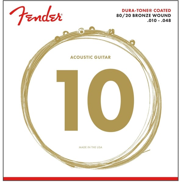 FENDER Muta Dura-Tone® 880XL 80/20 rivestito 10-48. Modello 0730880002