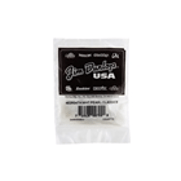 Dunlop 483R#04 White Perloid - Thin