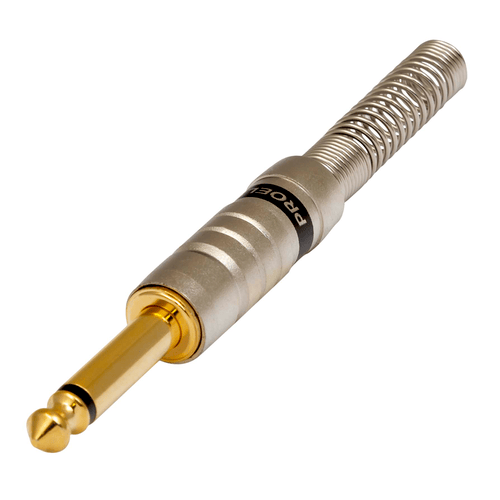 PROEL STAGE Connettore professionale jack mono 6,3 mm - 1/4. Colore: Argento.