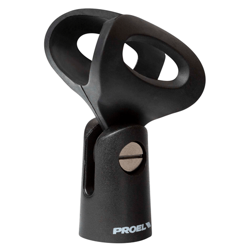 PROEL STAGE Supporto grande in ABS per microfono (Ø min - max: 30 - 35 mm).