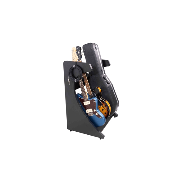 Gator Frameworks GFW-ELITEGTR3RK-BLK Rack per chitarre 3-4 posti in finitura nera