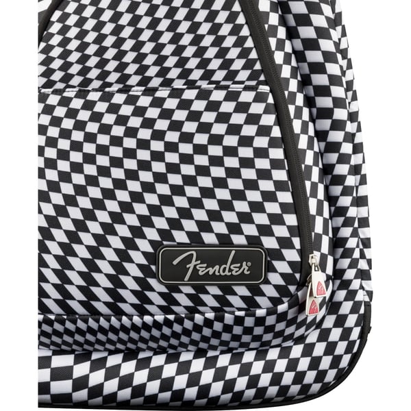 Borsa per chitarra elettrica Fender FE620, Checkerboard