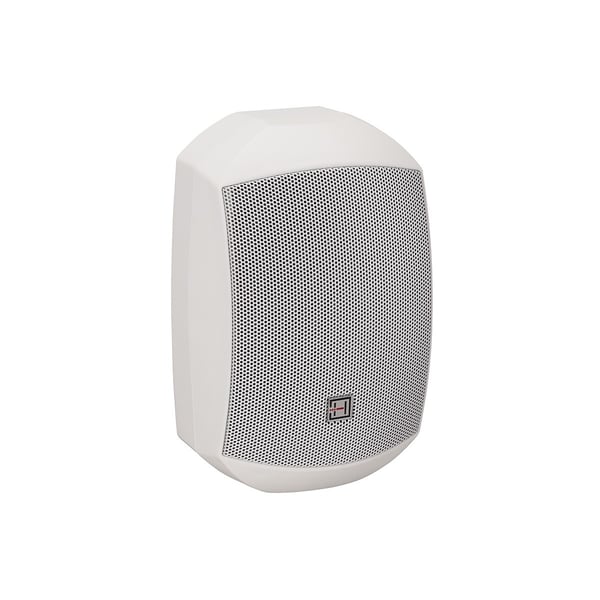 HELVIA Coppia di Diffusori 4" Passivi 2-Vie a Parete da Esterno, Bianco. Modello LIDO-420 WPW