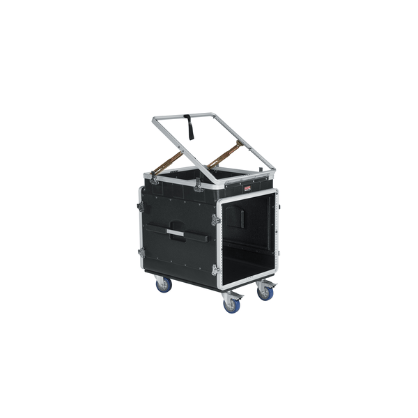 Gator Cases GRC-12X10 PU Rack audio 12U top, 10U laterale