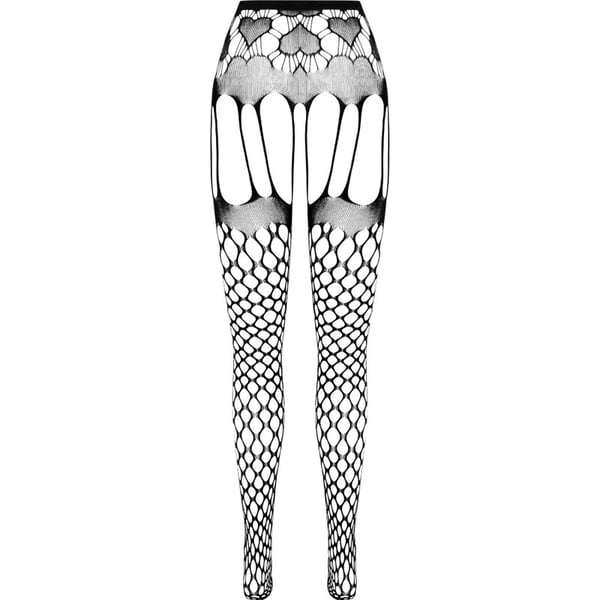 PASSION - COLLEZIONE ECO BODYSTOCKING ECO S009 BIANCO