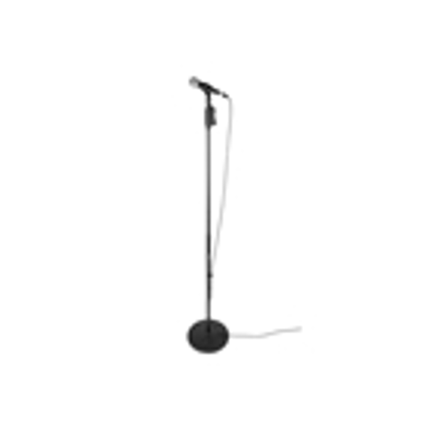 Gator Frameworks GFW-MIC-1201 Supporto microfonico con base rotonda da 30,5 cm e altezza regolabile da 101,6 a 160 cm<br>