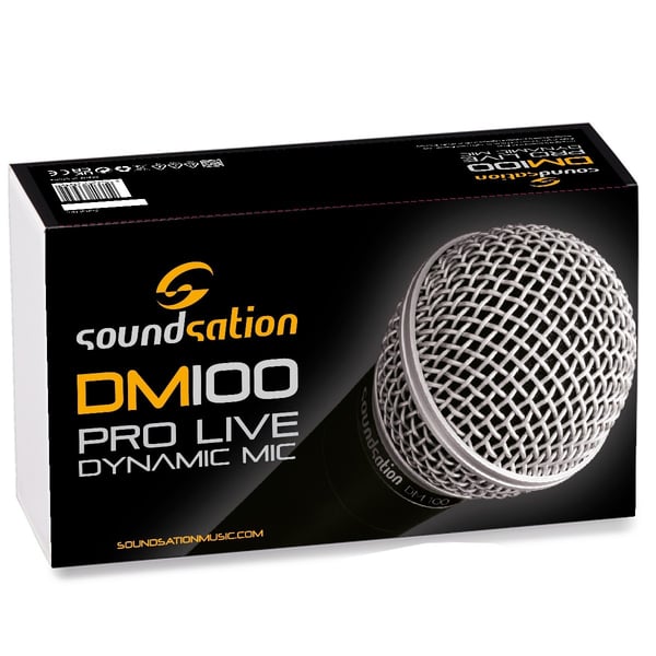 SOUNDSATION Microfono dinamico PRO per la voce