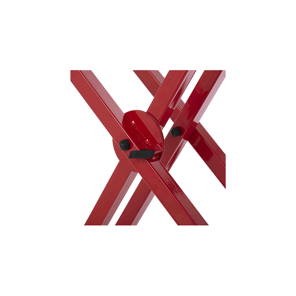Gator Frameworks GFW-KEY-5100XRED Supporto per tastiera a doppio livello con struttura a "X" in colore rosso<br>