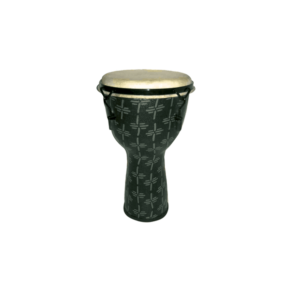 Tanga TDFIBD12-16LG Djembe Fibra Energy Intonabile 12" Astrazioni Grigie