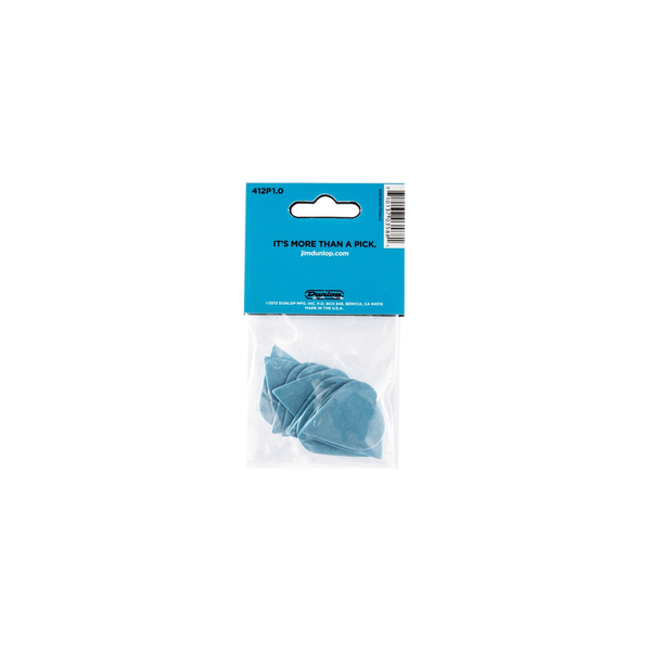 Dunlop 412P1.0 Tortex Sharp Blue
