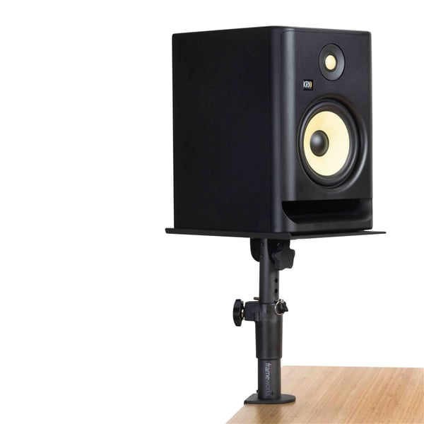 Gator Frameworks GFWSPKSTMNDSKCMP Supporto Clamp-On per monitor da studio