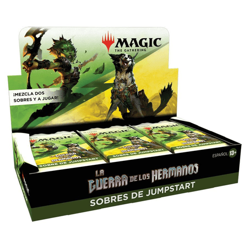 Magic the Gathering La Guerra de los Hermanos Jumpstart Booster Display (18) spanish