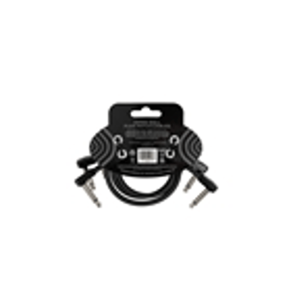 Ernie Ball 6445 Flex Patch Cable Black 30cm 3pk