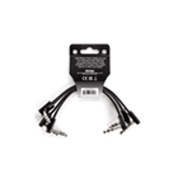 Mxr 3PDCISTR06R Cavi Patch Ribbon TRS 15cm confezione da 3