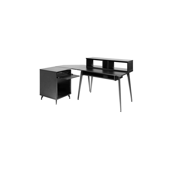 Gator Frameworks GFW-ELITEDESK-BLK Scrivania workstation Elite per studi e creator<br>