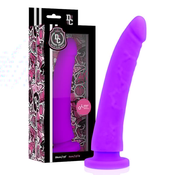 DELTA CLUB - TOYS ARNES + DONG LILA SILIKON 20 X 4CM
