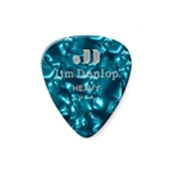 Dunlop 483R#11 Turquoise Perloid - Heavy