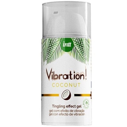 INTT VEGAN LINE INTT - VIBRATION GEL POTENTE VIBRATORE LIQUIDO VEGANO STIMOLANTE