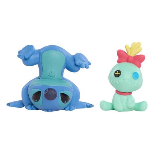 Lilo &amp; Stitch Mini Figure 2-Pack Scrump &amp; Upside Down Stitch 7 cm