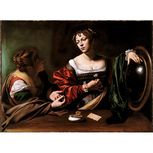 Michelangelo Merisi Caravaggio Marta e Maria Maddalena