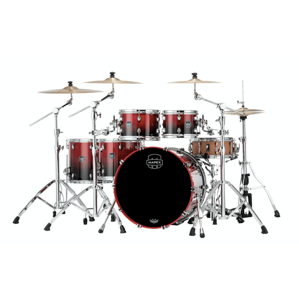 MAPEX IT SR628XURQ SATURN NEW STUDIOEASE FAST 5 PEZZI SCARLET FADE