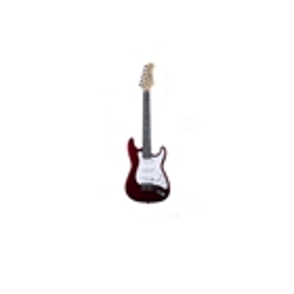 Eko Guitars ST-100 3/4 Chrome Red