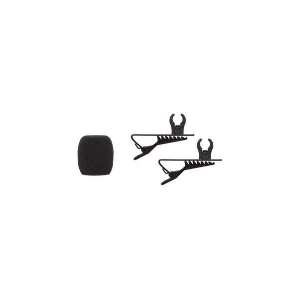Shure RK376 Clip lavalier e 2 antivento CVL-B/C-TQG