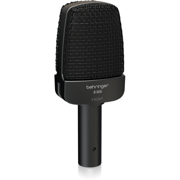BEHRINGER B 906 MICROFONO DINAMICO SUPERCARDIOIDE PER AMPLIFICATORI PERCUSSIONI E FIATI