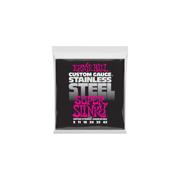 Ernie Ball 2248 Stainless Steel Super Slinky 9-42