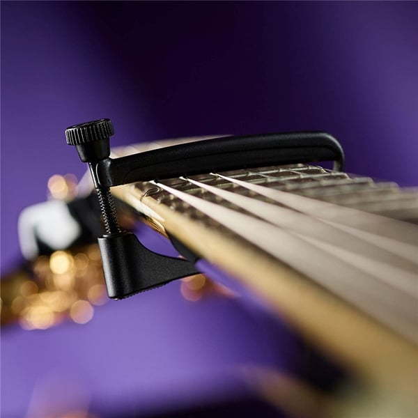 G7TH UltraLight 6 String Black Capo