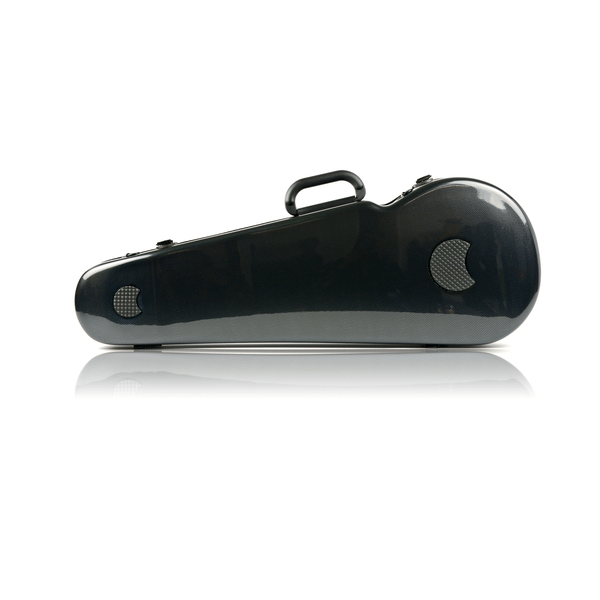 BAM ITALIA 2200XLC CUSTODIA HIGHTECH CONTOURED PER VIOLA - BLACK CARBON