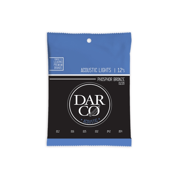 D220 Darco Acoustic Light Phosphor Bronze 12-54