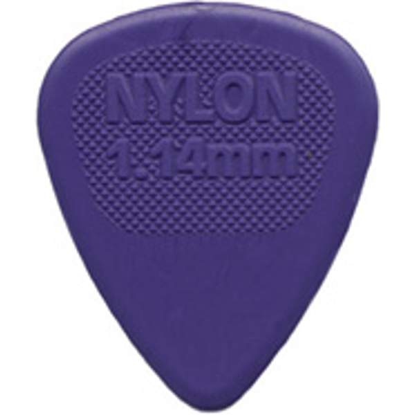 Dunlop 443R1.14 Nylon Midi Purple 1.14mm
