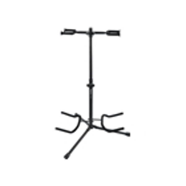 Gator Frameworks GFW-GTR-2000 Supporto doppio per chitarre con struttura in acciaio<br>