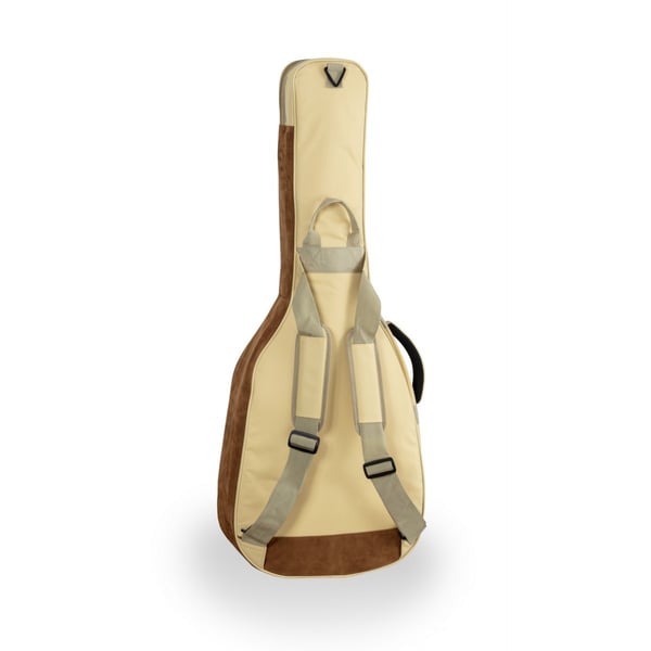 SOUNDSATION Borsa chitarra classica con inserti in pelle suede