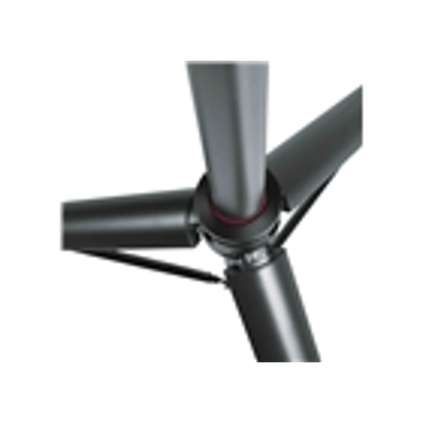 Gator Frameworks GFW-ID-SPKR Supporto per altoparlanti regolabile con pistone di sollevamento<br>