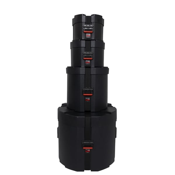 Gator Cases GPCROCKPACK Custodie set Batteria Rock