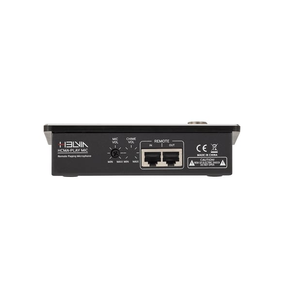 HELVIA Base Microfonica per Annunci a 2 Zone