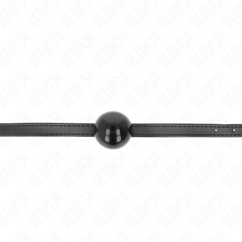 KINK COLLAR & GAG KINK - PICCOLO SIMPLICITY STRAP BALL 4 CM GAG 60 x 2 CM